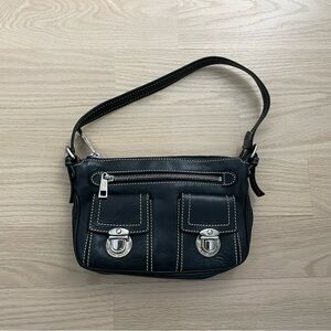 Vintage Marc Jacobs Black Leather Shoulder Bag